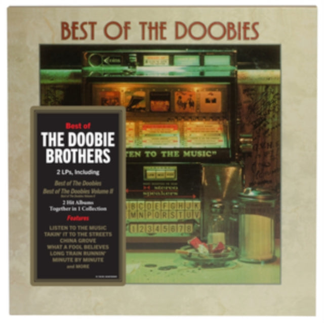 Product Image : This LP Vinyl is brand new.<br>Format: LP Vinyl<br>Music Style: Classic Rock<br>This item's title is: Best Of The Doobies: Vol. 1 & 2 (2LP)<br>Artist: Doobie Brothers<br>Label: Rhino Entertainment Company<br>Barcode: 603497826605<br>Release Date: 6/14/2024