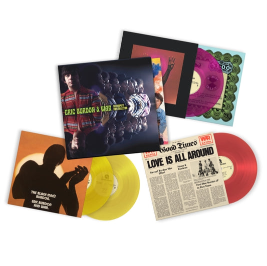 This LP Vinyl is brand new.Format: LP VinylMusic Style: Classic RockThis item's title is: Complete Vinyl Collection (4LP/Multi-Color Vinyl) (Rsd)Artist: Eric & War BurdonLabel: Rock/PopBarcode: 603497842957Release Date: 11/25/2022