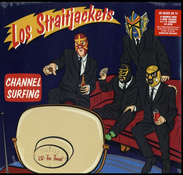 This LP Vinyl is brand new.Format: LP VinylMusic Style: SurfThis item's title is: Channel Surfing (Dl  Card)Artist: Los StraitjacketsLabel: YEP ROC RECORDSBarcode: 634457265110Release Date: 6/21/2019
