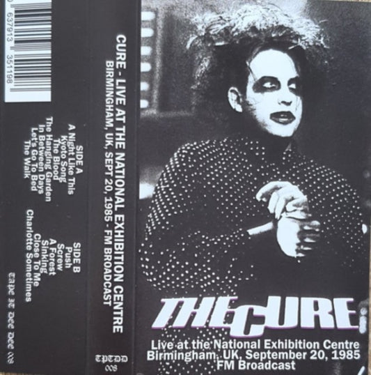 This Music Cassette is brand new.Format: Music CassetteMusic Style: Alternative RockThis item's title is: Live At The National Exhibition Centre, Birmingham, Uk, September 20, 1985 - Fm BroadcastArtist: CureLabel: TAPE IT DEE DEEBarcode: 637913351198Release Date: 6/30/2023