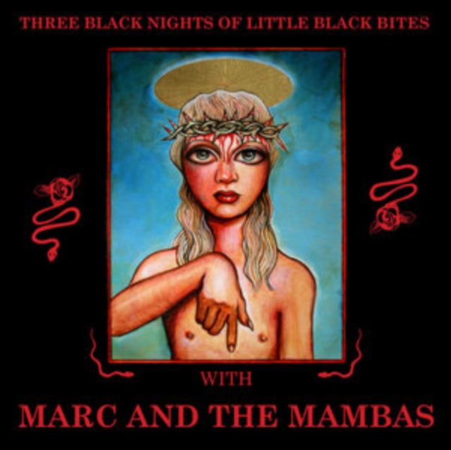 This LP Vinyl is brand new.Format: LP VinylMusic Style: AvantgardeThis item's title is: Three Black Nights Of Little Black Bites (Red Vinyl/2LP)Artist: Marc & The MambasLabel: Cold SpringBarcode: 641871746637Release Date: 8/29/2025