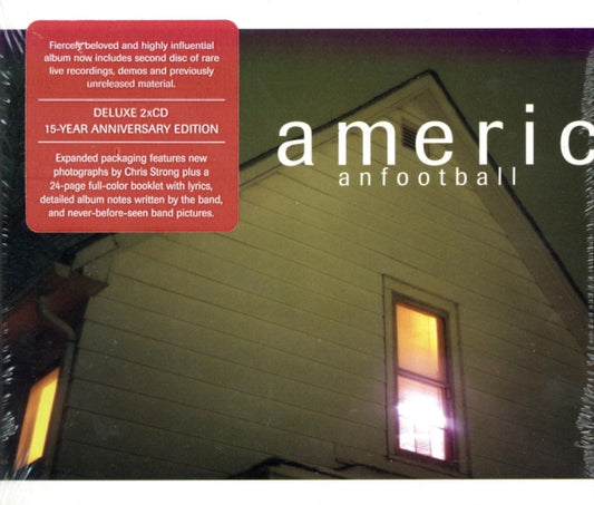 This CD is brand new.Format: CDMusic Style: Alternative RockThis item's title is: American Football (Deluxe Edition)Artist: American FootballLabel: Polyvinyl Record CompanyBarcode: 644110027627Release Date: 5/19/2014