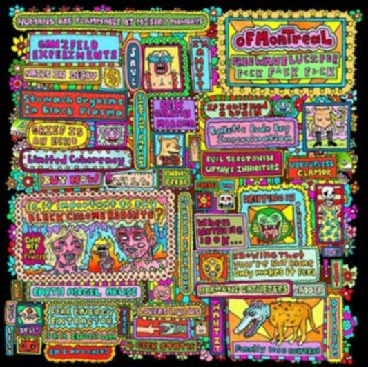 This CD is brand new.Format: CDMusic Style: Indie RockThis item's title is: Freewave Lucifer F-Ck F-Ck F-CkArtist: Of MontrealLabel: POLYVINYL RECORDSBarcode: 644110046222Release Date: 9/9/2022