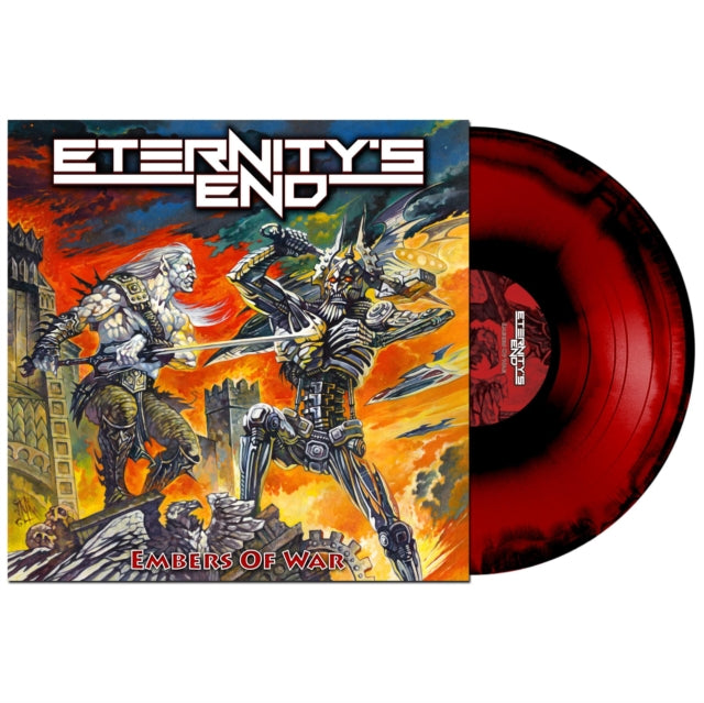 This LP Vinyl is brand new.Format: LP VinylMusic Style: Power MetalThis item's title is: Embers Of War (Red W/ Black Marbled LP Vinyl)Artist: Eternity's EndLabel: PROSTHETICBarcode: 656191052214Release Date: 11/26/2021