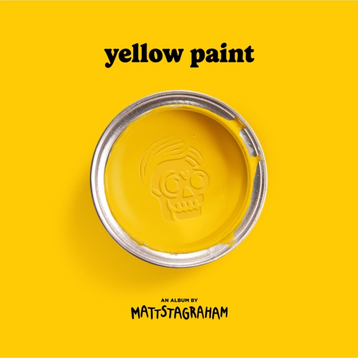 Yellow Paint (Highlighter Yellow & Translucent Clear Splatter LP Vinyl/Limited)