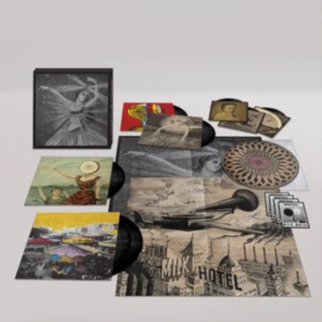 This LP Vinyl is brand new.Format: LP VinylMusic Style: Folk RockThis item's title is: Collected Works Of Neutral Milk Hotel (8LP Box Set/Reissue)Artist: Neutral Milk HotelLabel: MERGE RECORDSBarcode: 673855077611Release Date: 2/24/2023