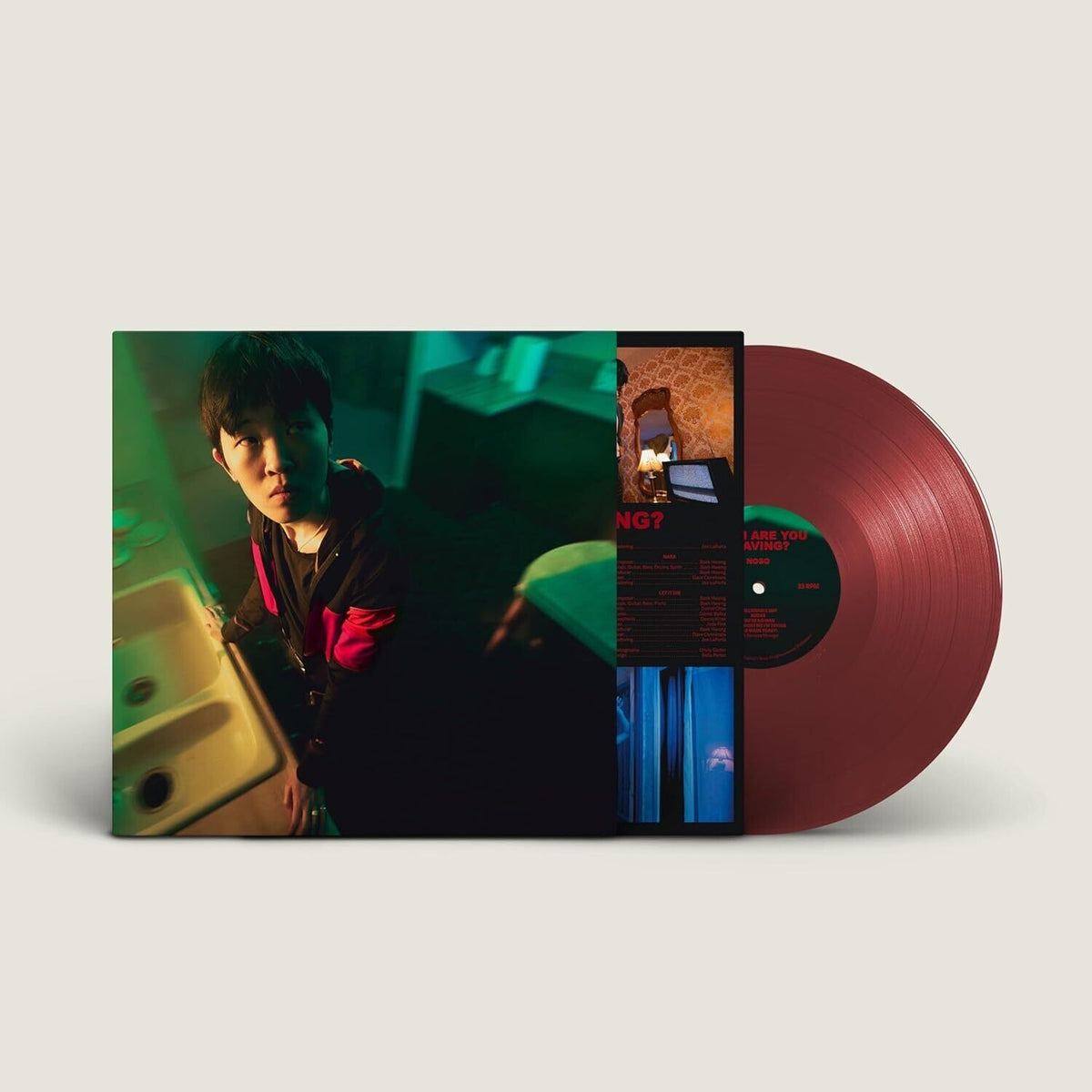 When Are You Leaving? (Oxblood LP Vinyl)