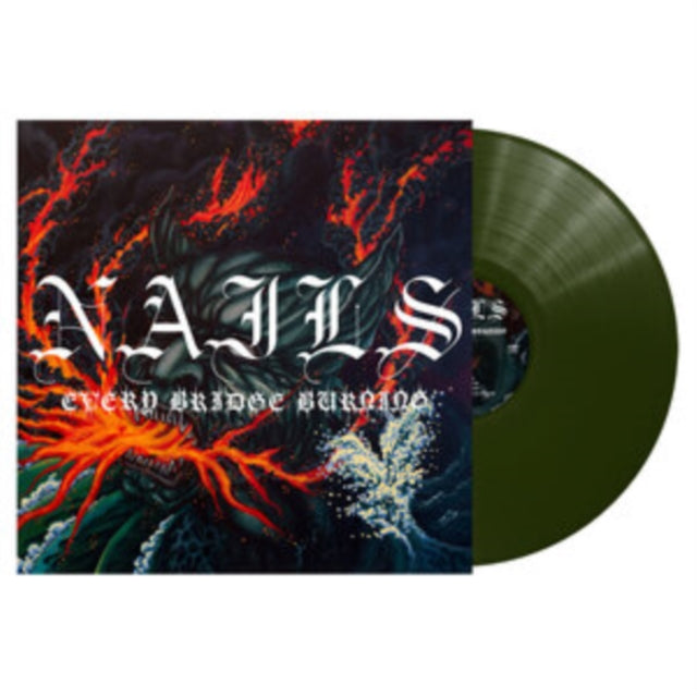 This LP Vinyl is brand new.Format: LP VinylMusic Style: GrindcoreThis item's title is: Every Bridge Burning (Forest Green LP Vinyl)Artist: NailsLabel: Nuclear Blast RecordsBarcode: 727361537616Release Date: 8/30/2024