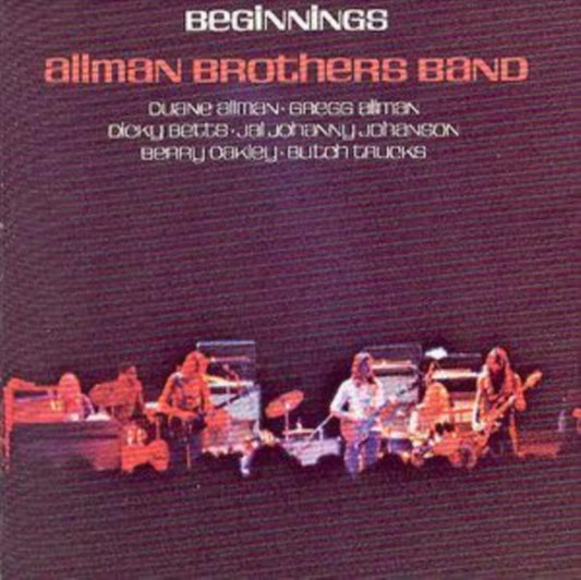 This CD is brand new.Format: CDMusic Style: Blues RockThis item's title is: BeginningsArtist: Allman Brothers BandBarcode: 731453125926Release Date: 10/14/1997
