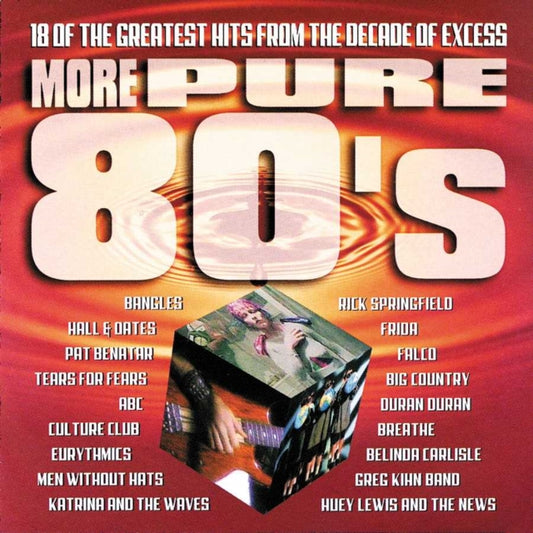 Product Image : This CD is brand new.<br>Format: CD<br>Music Style: New Wave<br>This item's title is: More Pure 80'S / Various<br>Artist: Various Artists<br>Label: UTV Records<br>Barcode: 731454134422<br>Release Date: 3/21/2000