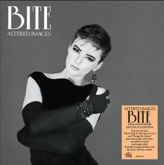 This CD is brand new.Format: CDMusic Style: Pop RockThis item's title is: Bite 40Th Anniversary (2CD/Deluxe)Artist: Altered ImagesLabel: Edsel RecordsBarcode: 740155736736Release Date: 10/27/2023