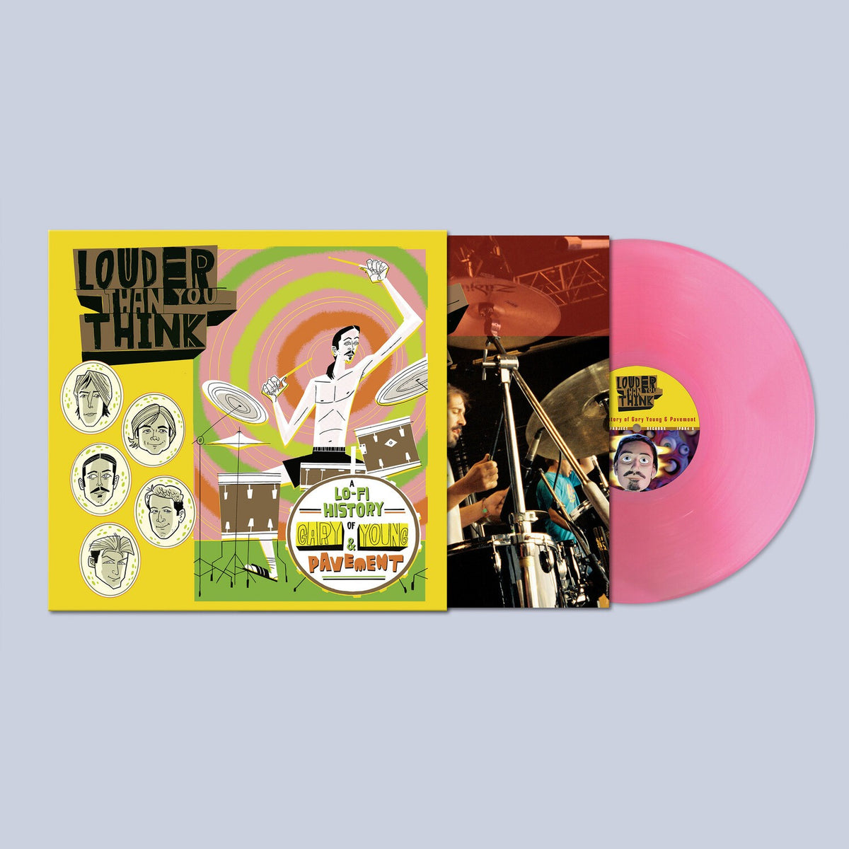 Louder Than You Think: A Lo-Fi History Of Gary Young & Pavement (Ost) (Clear Pink LP Vinyl)
