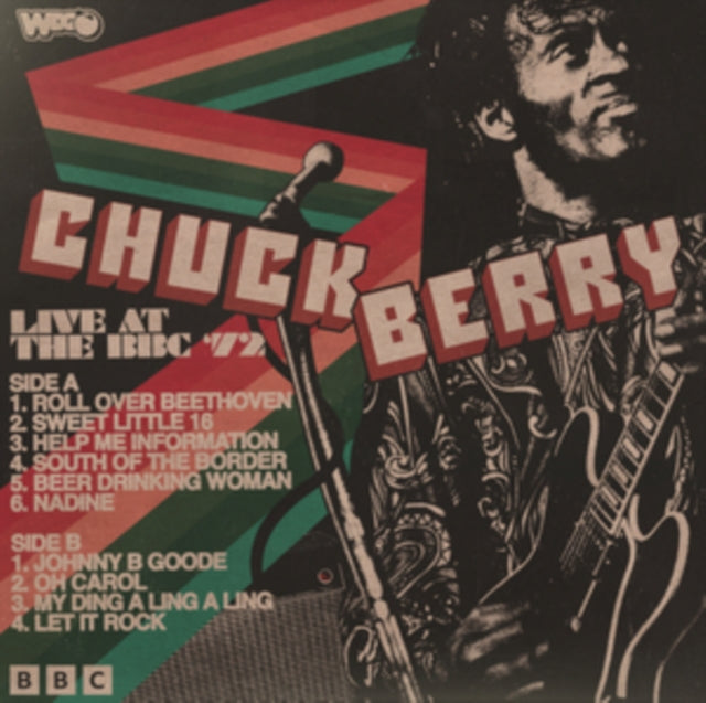 This LP Vinyl is brand new.Format: LP VinylMusic Style: Rock & RollThis item's title is: Live At The Bbc 1972Artist: Chuck BerryLabel: WDGOBarcode: 762183936025Release Date: 8/16/2024