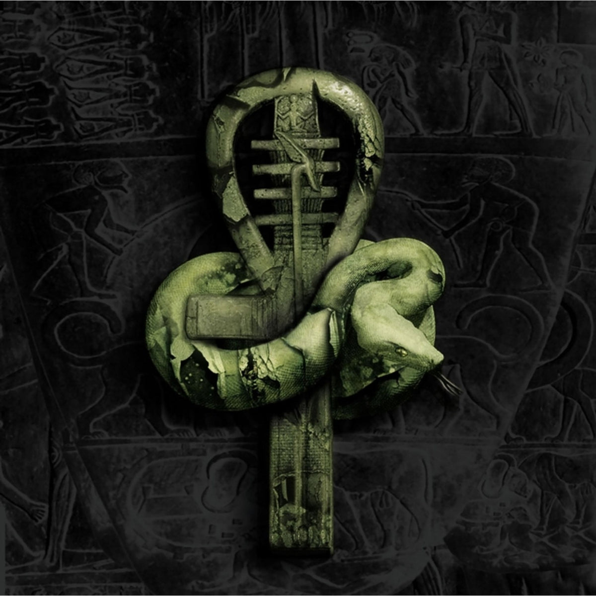 In Their Darkened Shrines (Black & Neon Green Galaxy Merge Vinyl/2LP)