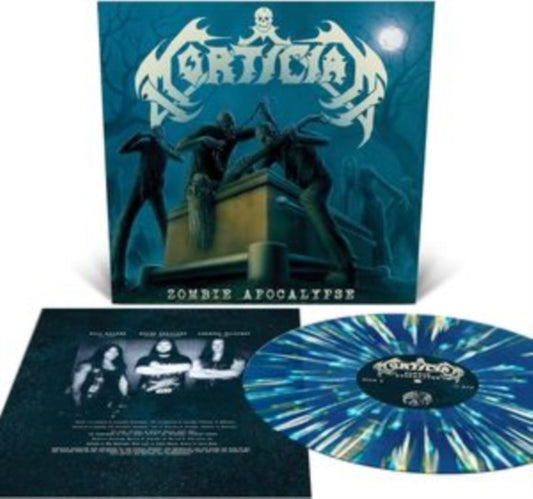 This LP Vinyl is brand new.Format: LP VinylMusic Style: Death MetalThis item's title is: Zombie Apocalypse (Sea Blue With White, Bone White & Gold Splatter LP Vinyl)Artist: MorticianLabel: Relapse RecordsBarcode: 781676514618Release Date: 10/27/2023