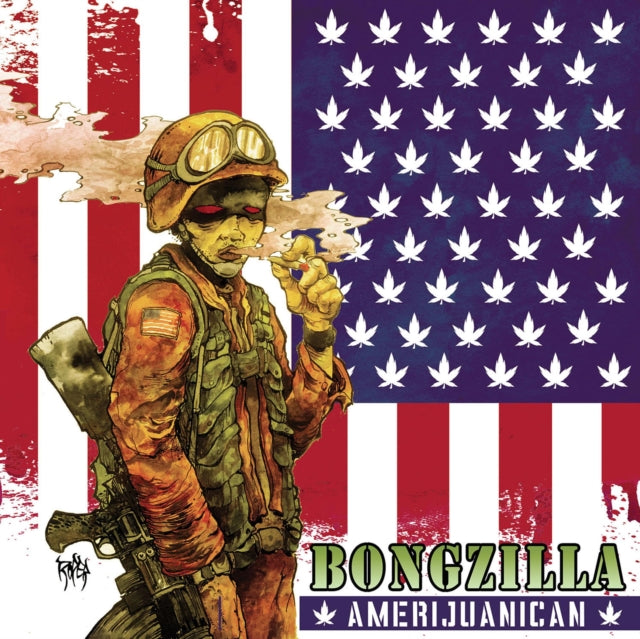 Amerijuanican (Bone White & Swamp Green Galaxy Effect Merge LP Vinyl)