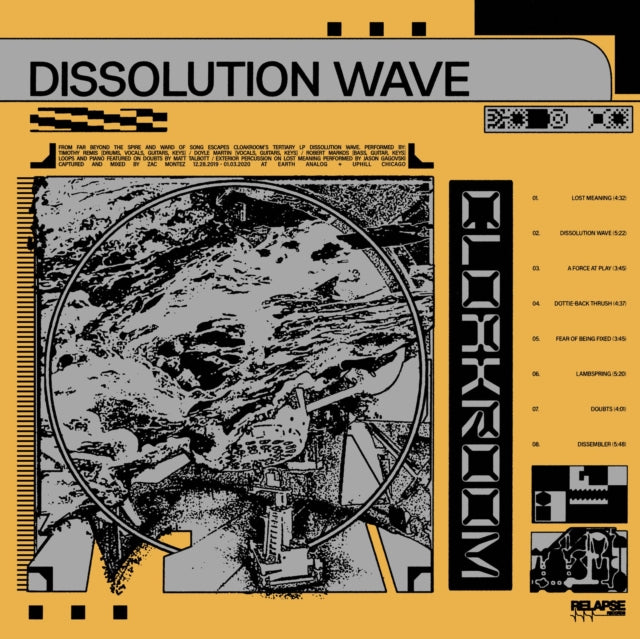 This LP Vinyl is brand new.Format: LP VinylMusic Style: ShoegazeThis item's title is: Dissolution Wave (Mustard Yellow LP Vinyl)Artist: CloakroomLabel: RELAPSE RECORDSBarcode: 781676741915Release Date: 1/28/2022