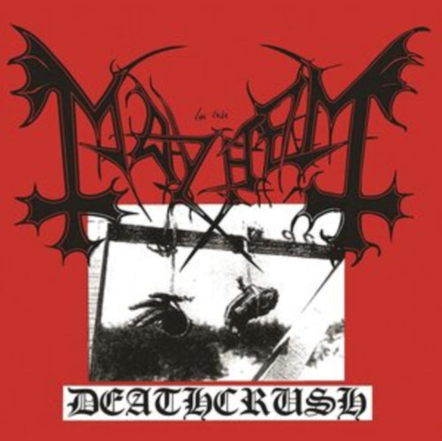 This LP Vinyl is brand new.Format: LP VinylMusic Style: Black MetalThis item's title is: DeathcrushArtist: MayhemLabel: BACK ON BLACKBarcode: 803341225923Release Date: 1/1/2015
