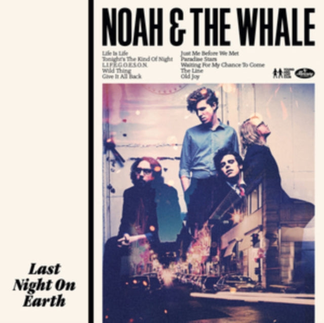 This LP Vinyl is brand new.Format: LP VinylMusic Style: Pop RockThis item's title is: Last Night On EarthArtist: Noah & The WhaleLabel: PROPER RECORDSBarcode: 805520240123Release Date: 9/30/2022