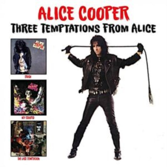 This CD is brand new.Format: CDMusic Style: Hard RockThis item's title is: Three Temptations From AliceArtist: Alice CooperLabel: FLOATING WORLD RECORDSBarcode: 805772641525Release Date: 5/7/2021