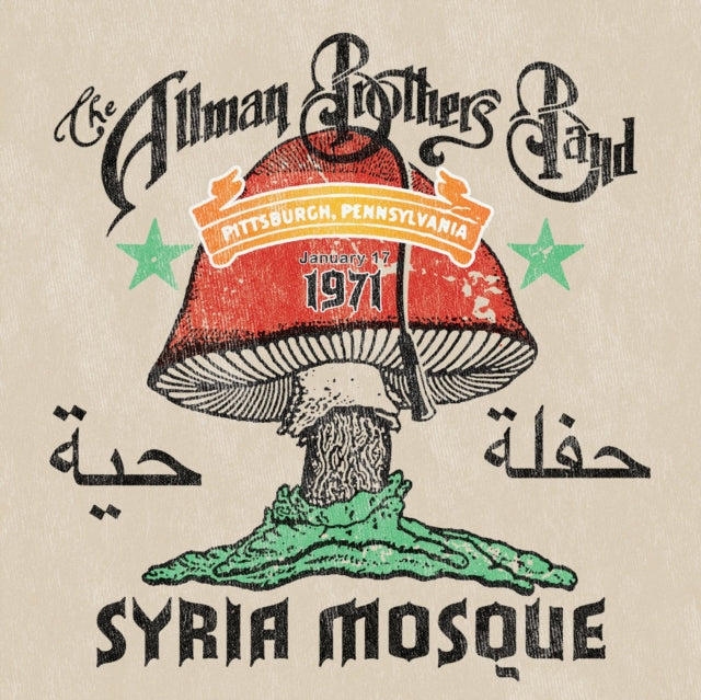This CD is brand new.Format: CDMusic Style: NoiseThis item's title is: Syria Mosque: Pittsburgh, Pa January 17, 1971Artist: Allman Brothers BandLabel: InterferenceBarcode: 821229000363Release Date: 12/16/2022