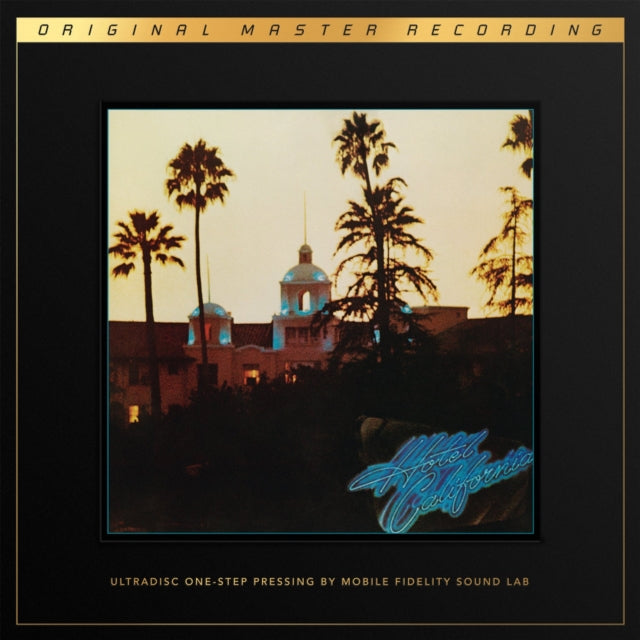 This LP Vinyl is brand new.Format: LP VinylMusic Style: Classic RockThis item's title is: Hotel California (2LP/180G/45RPM Supervinyl Ultradisc One-Step/Original Masters/Limited/Numbered)Artist: EaglesLabel: MOBILE FIDELITY SOUND LABBarcode: 821797202824Release Date: 9/22/2023