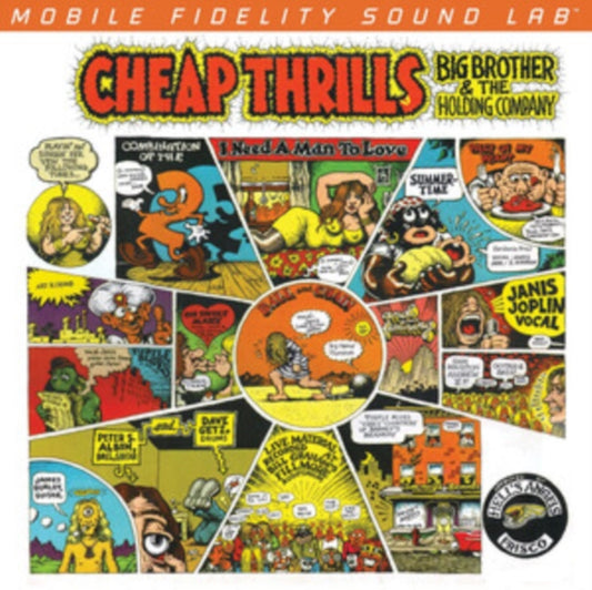 This LP Vinyl is brand new.Format: LP VinylMusic Style: Folk RockThis item's title is: Cheap ThrillsArtist: Big Brother & The Holding CompanyLabel: MOBILE FIDELITY SOUND LABBarcode: 821797245319Release Date: 3/4/2016