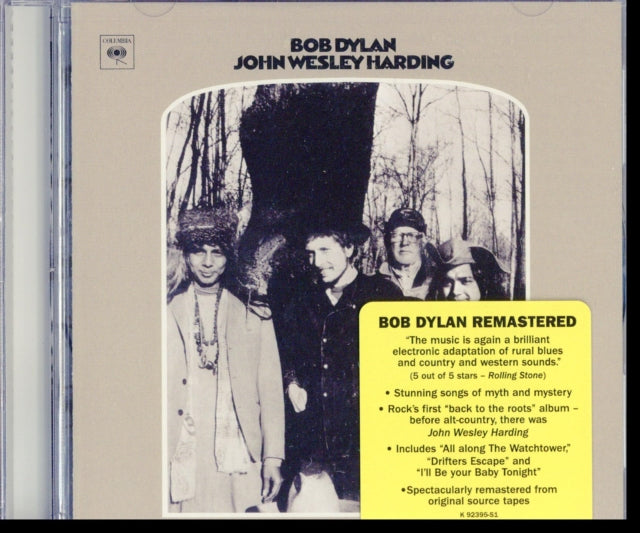 This CD is brand new.Format: CDMusic Style: Folk RockThis item's title is: John Wesley HardingArtist: Bob DylanLabel: ColumbiaBarcode: 827969239520Release Date: 6/1/2004