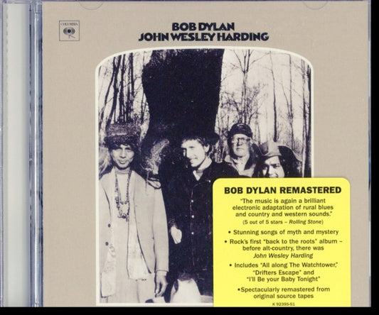 This CD is brand new.Format: CDMusic Style: Folk RockThis item's title is: John Wesley HardingArtist: Bob DylanLabel: ColumbiaBarcode: 827969239520Release Date: 6/1/2004
