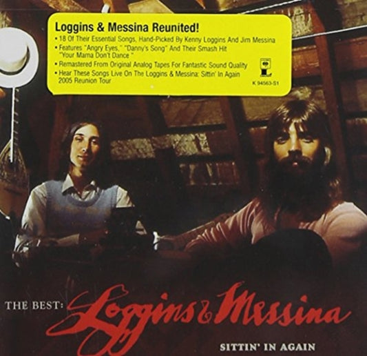 Product Image : This CD is brand new.<br>Format: CD<br>Music Style: Country Rock<br>This item's title is: Best: Loggins & Messina: Sittin In Again<br>Artist: Loggins & Messina<br>Label: Columbia<br>Barcode: 827969456323<br>Release Date: 5/24/2005