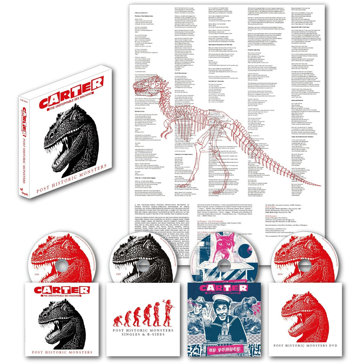Post Historic Monsters (3CD/DVD)