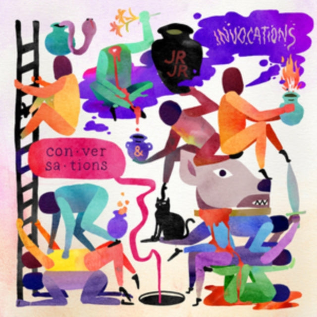 This LP Vinyl is brand new.Format: LP VinylMusic Style: Indie RockThis item's title is: Invocations / Conversations (Colored LP Vinyl)Artist: Jr JrLabel: LOVE IS EZBarcode: 843563116197Release Date: 5/31/2019