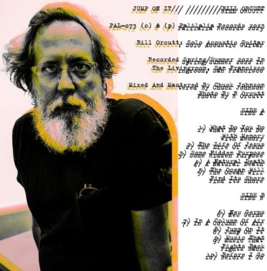 This LP Vinyl is brand new.Format: LP VinylMusic Style: ExperimentalThis item's title is: Jump On ItArtist: Bill OrcuttLabel: PALILALIABarcode: 843563161524Release Date: 4/28/2023
