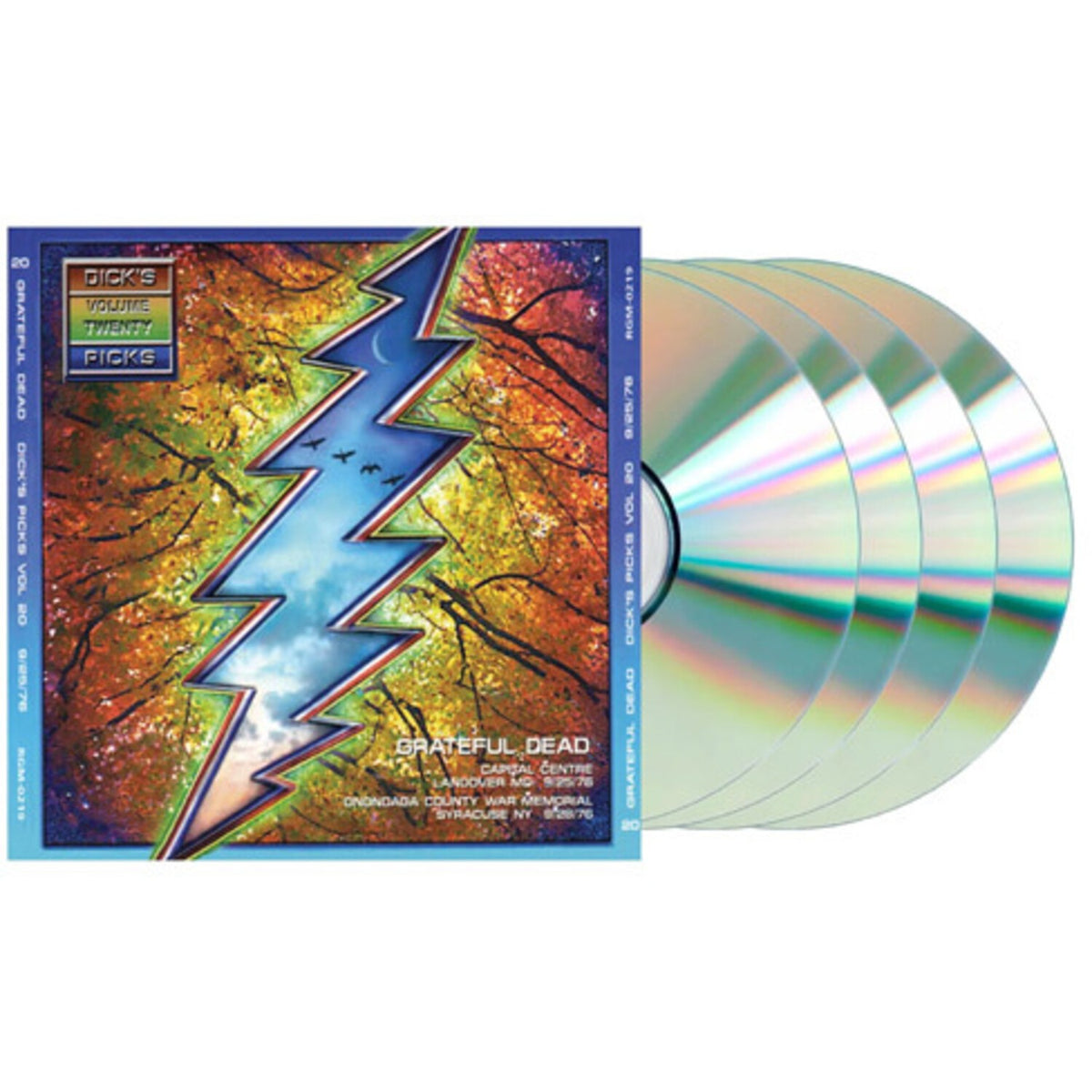 Dick's Picks Vol. 20-Capital Centre, Landover, Md 9/25/76 Onondaga County War 9/28/76 (4CD)