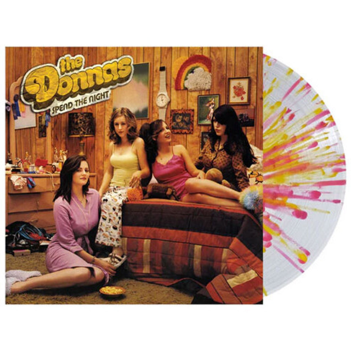 Spend The Night (Clear With Canary & Pink Splatter LP Vinyl)