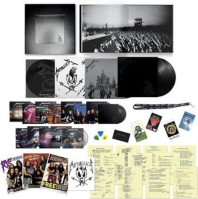 This LP Vinyl is brand new.Format: LP VinylMusic Style: Heavy MetalThis item's title is: Metallica (Remastered/Deluxe/5LP/14CD/6DVD)Artist: MetallicaLabel: RHINO / BLACKENED RECORDINGSBarcode: 850007452049Release Date: 9/10/2021