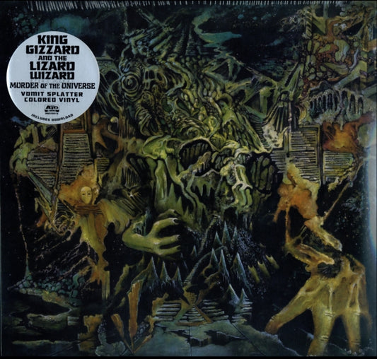 This LP Vinyl is brand new.Format: LP VinylMusic Style: Psychedelic RockThis item's title is: Murder Of The Universe (Transparent Green W/Mustard Yelow Splatter LP Vinyl)Artist: King Gizzard & The Lizard WizardLabel: ATO RECORDSBarcode: 880882299316Release Date: 6/23/2017