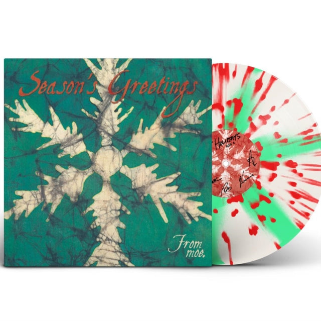 This LP Vinyl is brand new.Format: LP VinylMusic Style: Indie RockThis item's title is: Season's Greetings From Moe. (Red/White/Green Pinwheel LP Vinyl)Artist: Moe.Label: Fatboy RecordsBarcode: 880882648916Release Date: 11/22/2024