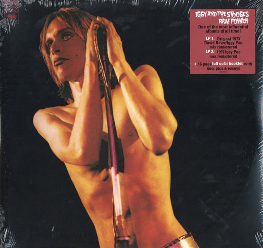 Product Image : This LP Vinyl is brand new.<br>Format: LP Vinyl<br>Music Style: Garage Rock<br>This item's title is: Raw Power<br>Artist: Iggy Pop & The Stooges<br>Label: Legacy<br>Barcode: 886919593518<br>Release Date: 5/22/2012