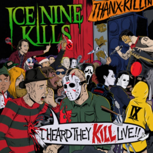 This CD is brand new.Format: CDMusic Style: Heavy MetalThis item's title is: I Heard They Kill LiveArtist: Ice Nine KillsLabel: FEARLESS RECORDSBarcode: 888072206557Release Date: 12/11/2020