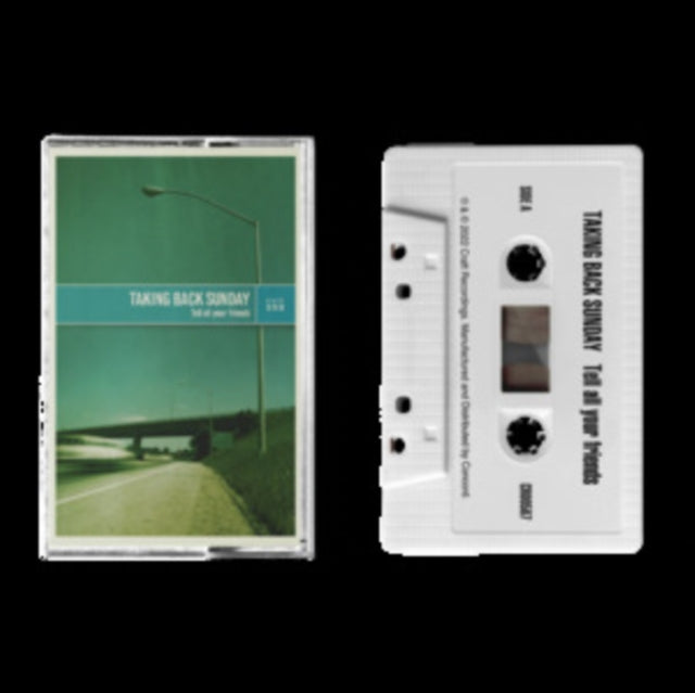 This Music Cassette is brand new.Format: Music CassetteMusic Style: EmoThis item's title is: Tell All Your Friends (20Th Anniversary Edition/White Cassette)Artist: Taking Back SundayLabel: CRAFT RECORDINGSBarcode: 888072425958Release Date: 5/27/2022