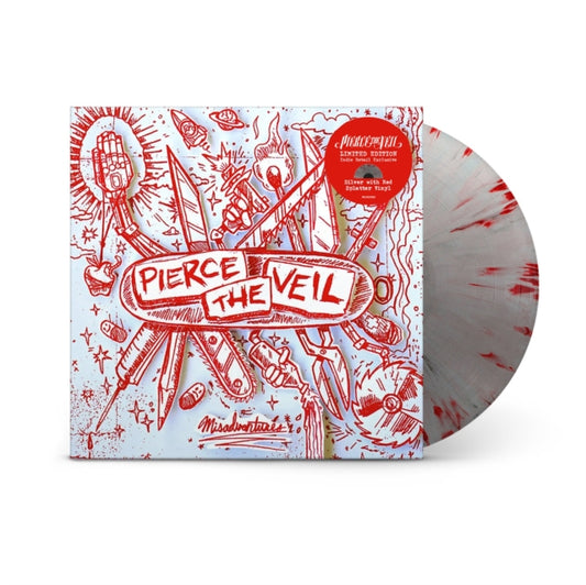 This LP Vinyl is brand new.Format: LP VinylMusic Style: EmoThis item's title is: Misadventures (Silver With Red Splatter LP Vinyl)Artist: Pierce The VeilLabel: FEARLESS RECORDSBarcode: 888072495203Release Date: 2/10/2023