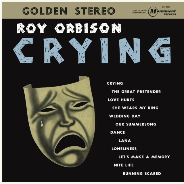 Product Image : This LP Vinyl is brand new.<br>Format: LP Vinyl<br>Music Style: Soft Rock<br>This item's title is: Crying (150G/Dl Card)<br>Artist: Roy Orbison<br>Label: Sony Music<br>Barcode: 888837747912<br>Release Date: 3/2/2018