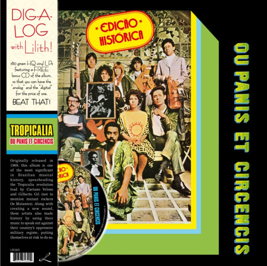 This LP Vinyl is brand new.Format: LP VinylMusic Style: BossanovaThis item's title is: Tropicalia: Ou Panis Et Circensis (LP/CD)Artist: Various ArtistsLabel: LilithBarcode: 889397703400Release Date: 11/13/2015