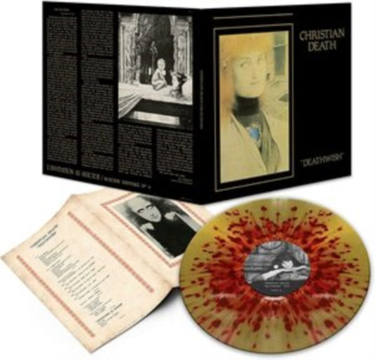 This LP Vinyl is brand new.Format: LP VinylMusic Style: Goth RockThis item's title is: Deathwish (Deluxe/Red & Gold Splatter LP Vinyl)Artist: Christian DeathLabel: CLEOPATRABarcode: 889466261411Release Date: 6/3/2022