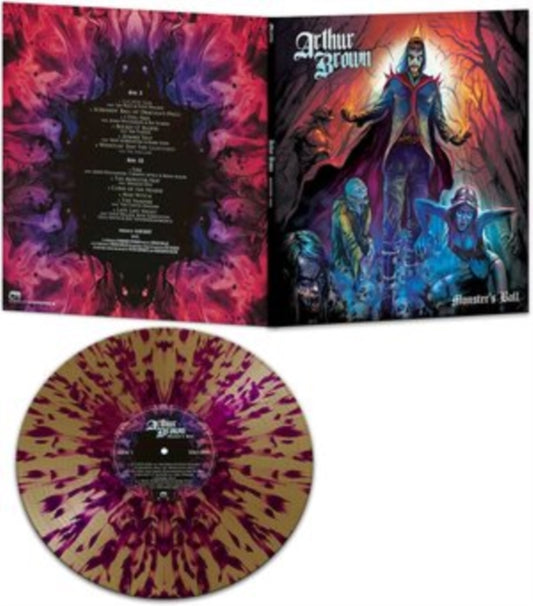 This LP Vinyl is brand new.Format: LP VinylMusic Style: Psychedelic RockThis item's title is: Monster's Ball (Gold/Purple Splatter LP Vinyl)Artist: Arthur BrownLabel: CLEOPATRABarcode: 889466326318Release Date: 11/18/2022