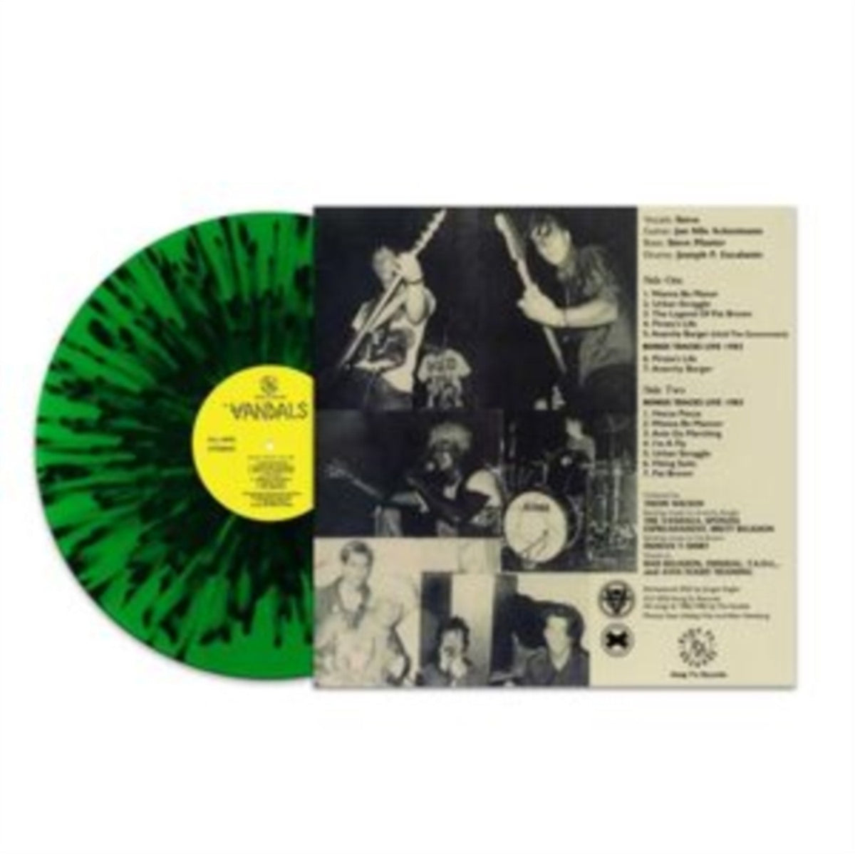 Peace Thru Vandalism (Green/Black Splatter LP Vinyl)