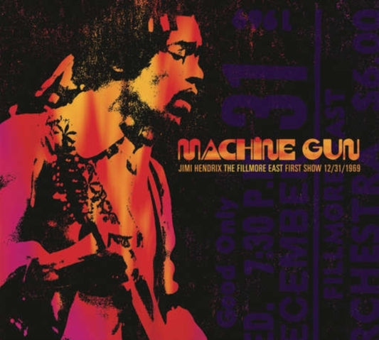 This CD is brand new.Format: CDMusic Style: Blues RockThis item's title is: Machine Gun Jimi Hendrix The Fillmore East First Show 12/31/1969Artist: Jimi HendrixBarcode: 889853541621Release Date: 9/30/2016