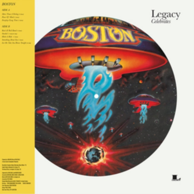 Product Image : This LP Vinyl is brand new.<br>Format: LP Vinyl<br>Music Style: Hard Rock<br>This item's title is: Boston (Picture Disc/180G)<br>Artist: Boston<br>Label: Epic<br>Barcode: 889853554713<br>Release Date: 12/2/2016