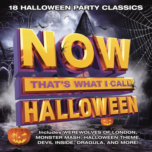 This LP Vinyl is brand new.Format: LP VinylMusic Style: ScoreThis item's title is: Now That's What I Call Halloween (2LP/150G Vinyl/ Orange & Purple Vinyl)Artist: Various ArtistsLabel: Sony MusicBarcode: 889854637316Release Date: 9/29/2017